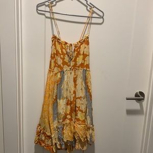 Free People Summer Storm Slip Dress